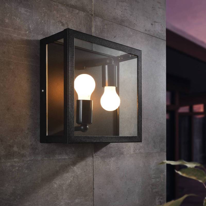 Außenwandlampe Alamonte 1, 2fl. up/down Quadrat von EGLO
