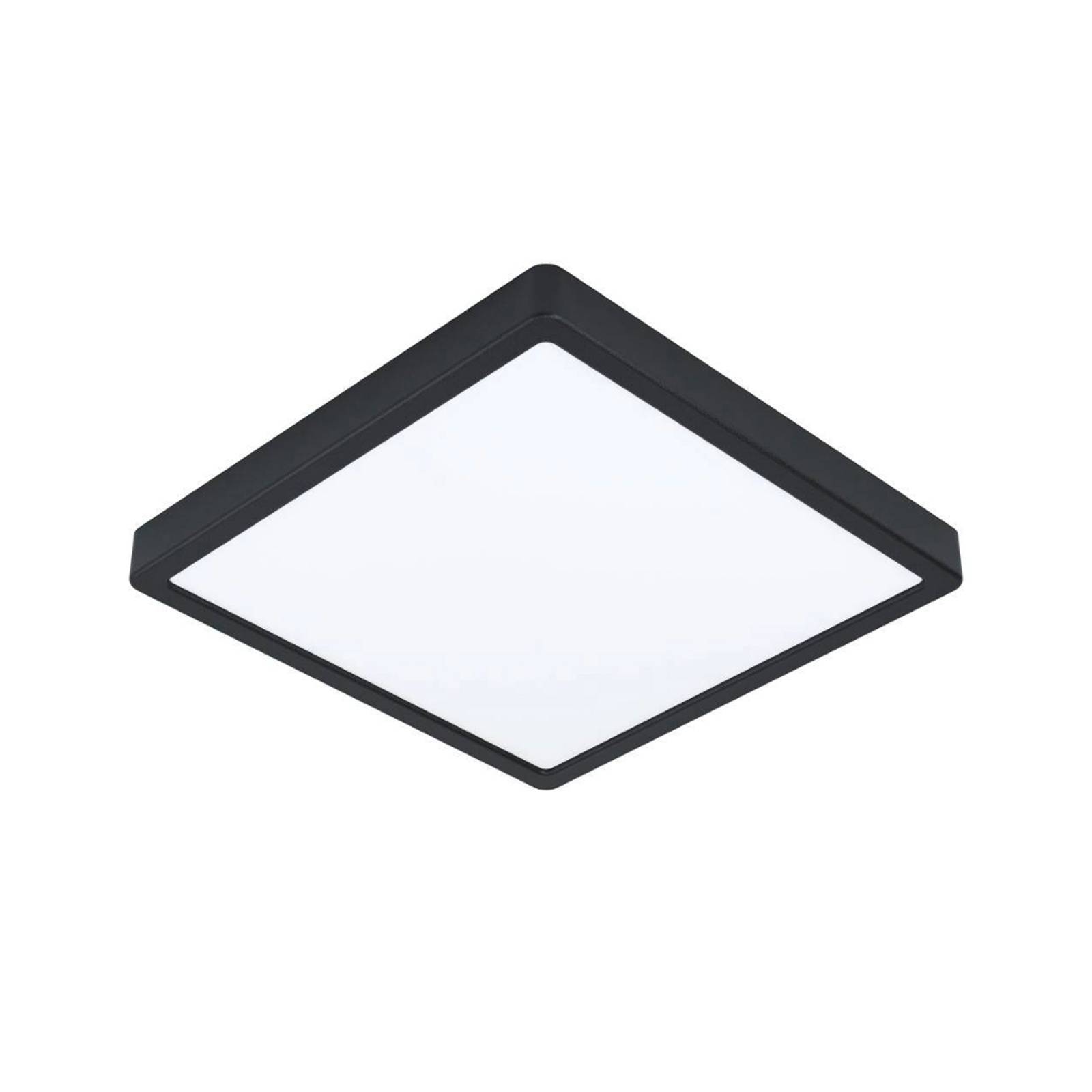 Deckenlampe Fueva 5 IP44 schwarz 3.000 K 28x28cm Deckenlampe Fueva 5 IP44 schwarz 3.000 K 28x28cm von EGLO
