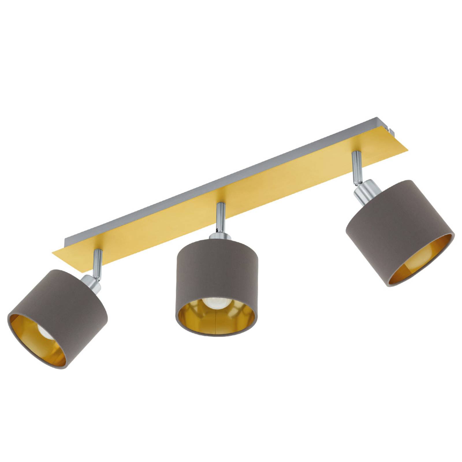 Deckenlampe Valbiano Cappuccino/Gold 3fl. Deckenlampe Valbiano Cappuccino/Gold 3fl. von EGLO