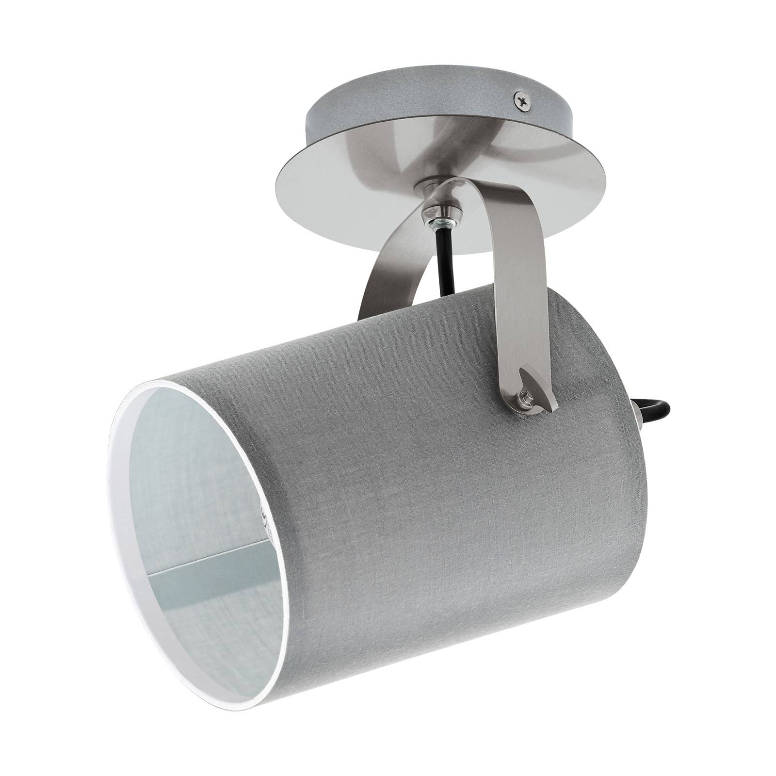 Deckenlampe Villabate mit grauem Textilschirm Deckenlampe Villabate mit grauem Textilschirm von EGLO