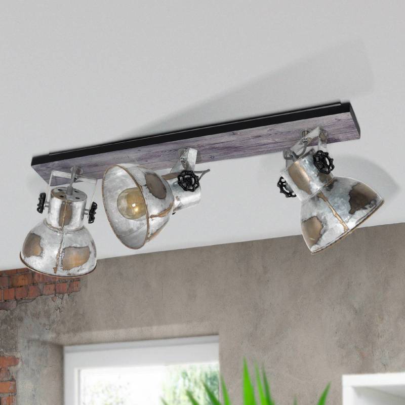 Deckenleuchte Barnstaple im Industrielook 3-flg. von EGLO