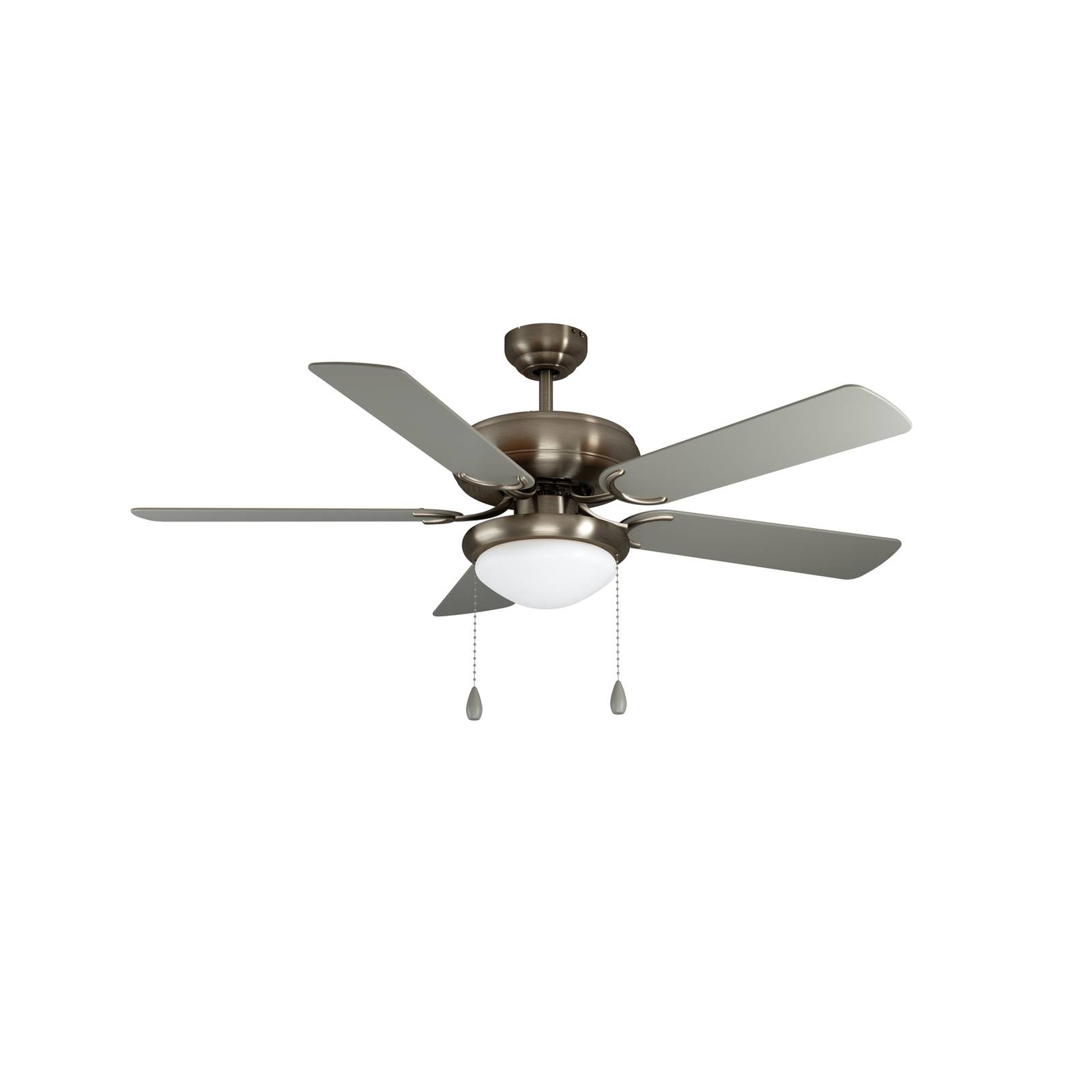 Deckenventilator Ballina, E27, nickel matt, Zugschalter Deckenventilator Ballina, E27, nickel matt, Zugschalter von EGLO