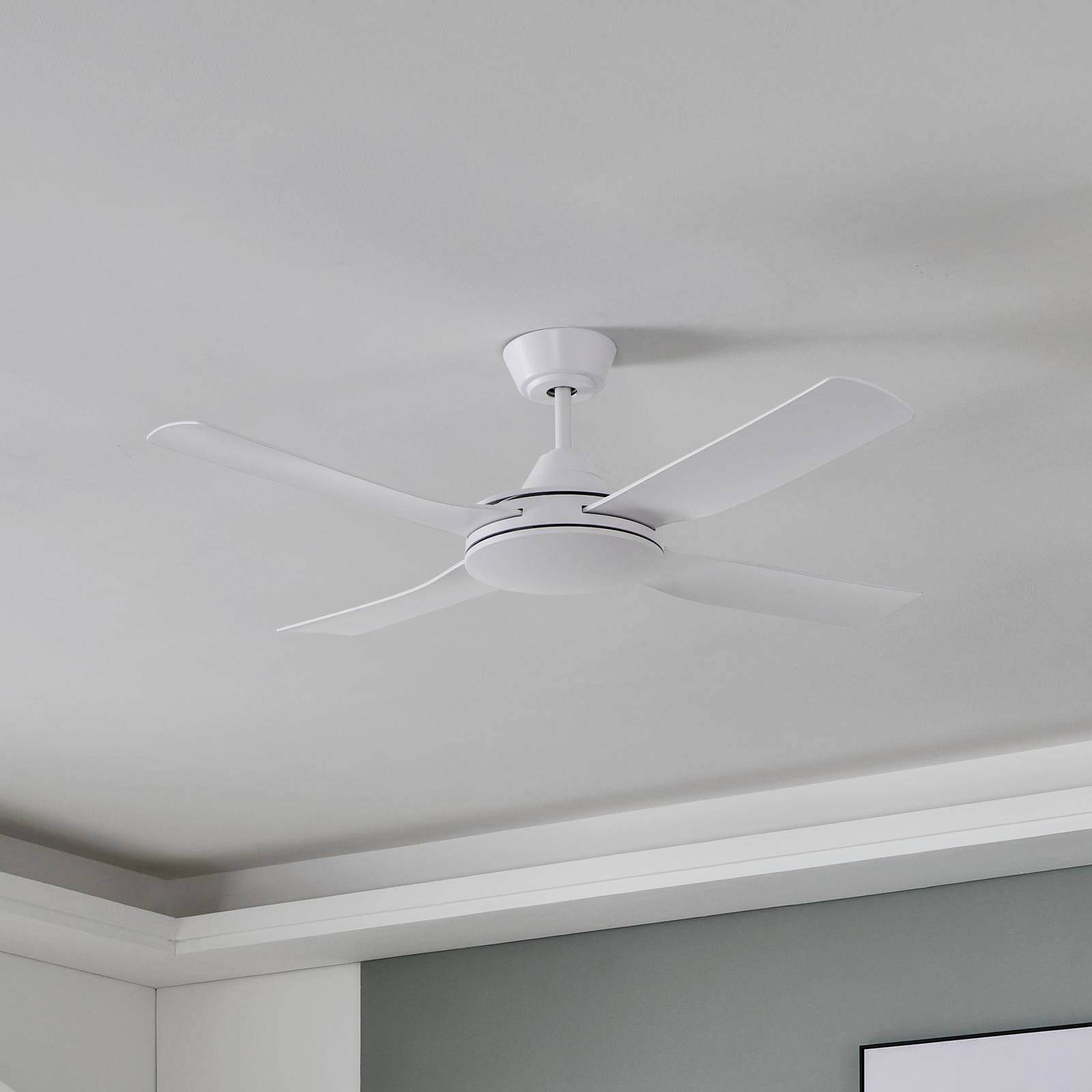 Deckenventilator Bondi 1, weiß matt, Fernbedienung Deckenventilator Bondi 1, weiß matt, Fernbedienung von EGLO