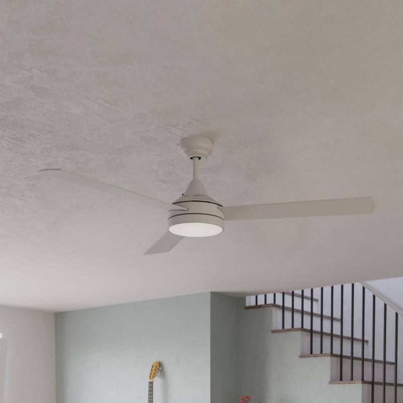 Deckenventilator Sesimbra, LED, weiß, CCT, Fernbedienung von EGLO
