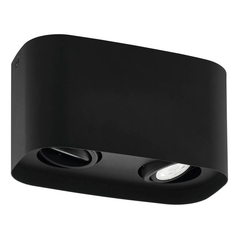 EGLO Caminales-Z Smart Deckenleuchte - Schwarz - 12,5x24 cm - RGB + Tunable White - Zigbee&Bluetooth von EGLO