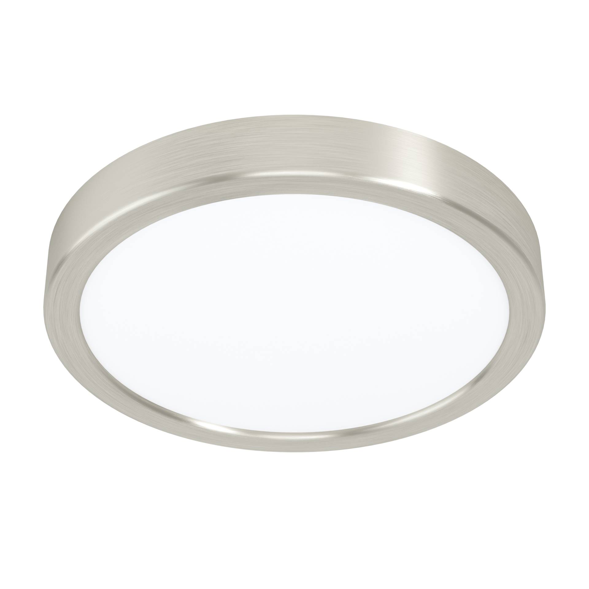 EGLO FUEVA 5 Deckenleuchte– Ø210 mm – 17W 2000lm – Gebürsteter Stahl von EGLO