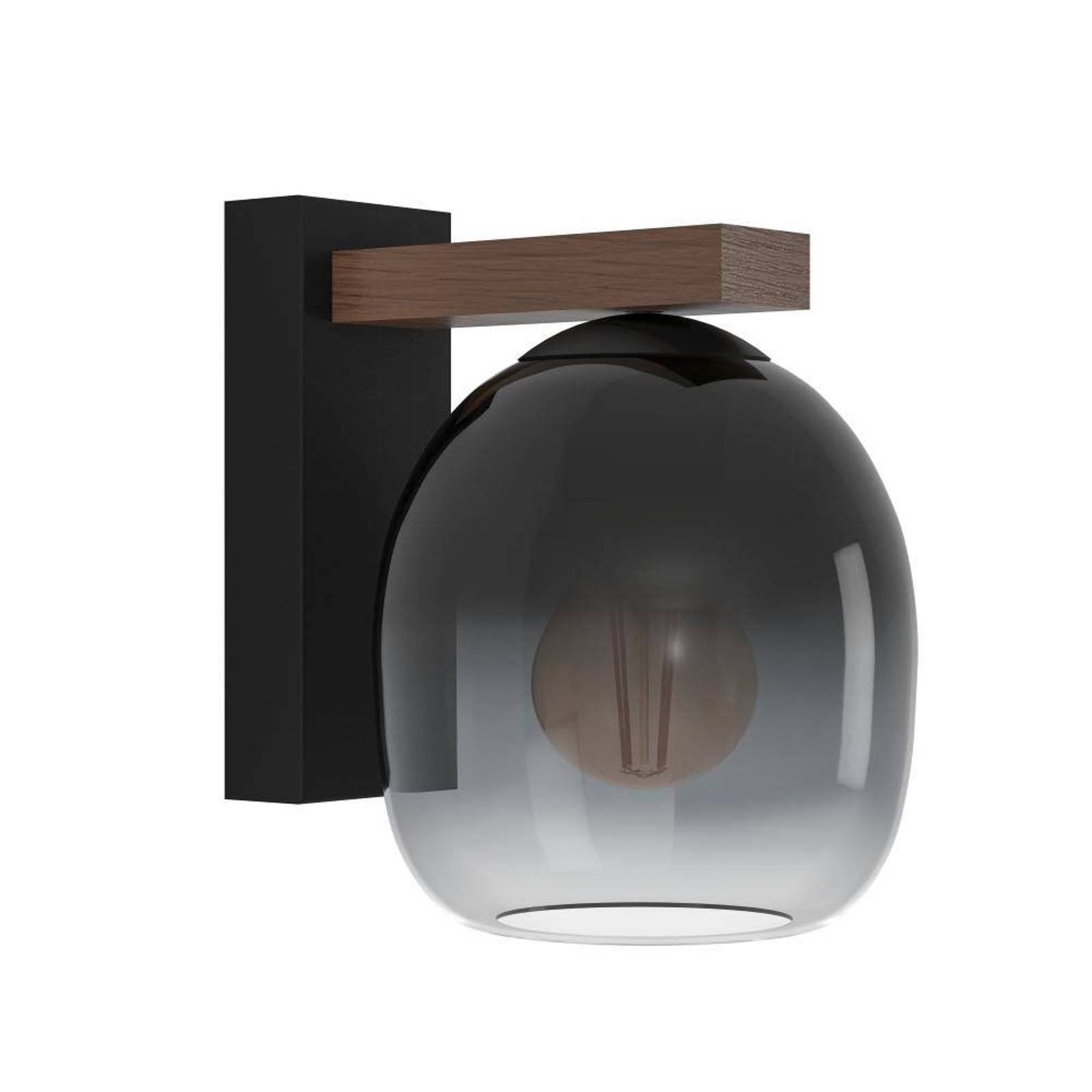 EGLO Filago Wandleuchte aus Rauchglas einflammig EGLO Filago Wandleuchte aus Rauchglas einflammig von EGLO