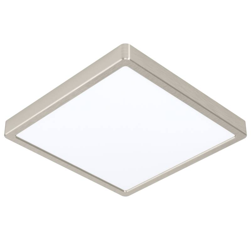 EGLO Fueva-Z Deckenleuchte– Gebürsteter Stahl, 28.5x28.5 cm, Zigbee&Bluetooth von EGLO