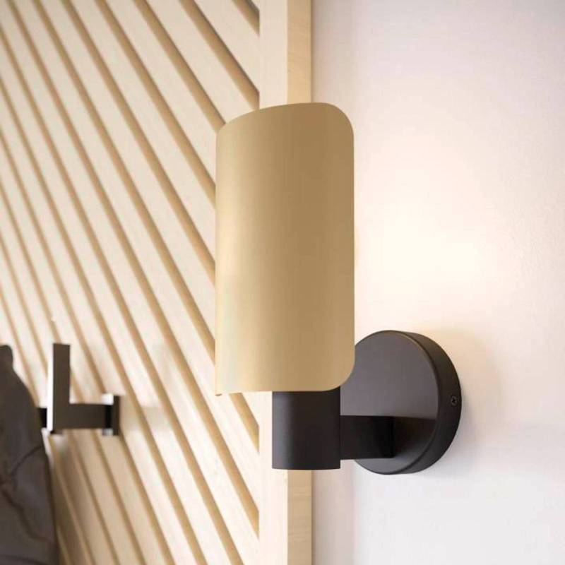 EGLO Hayes Wandleuchte, schwarz/gold von EGLO