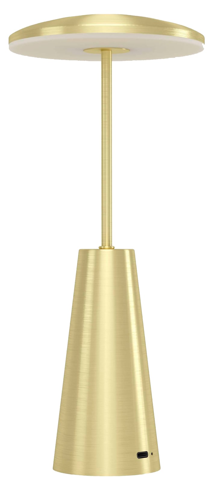 EGLO LED-Akku-Tischleuchte 900923 messing, 2,8 W, 270 lm CCT, IP54 von EGLO
