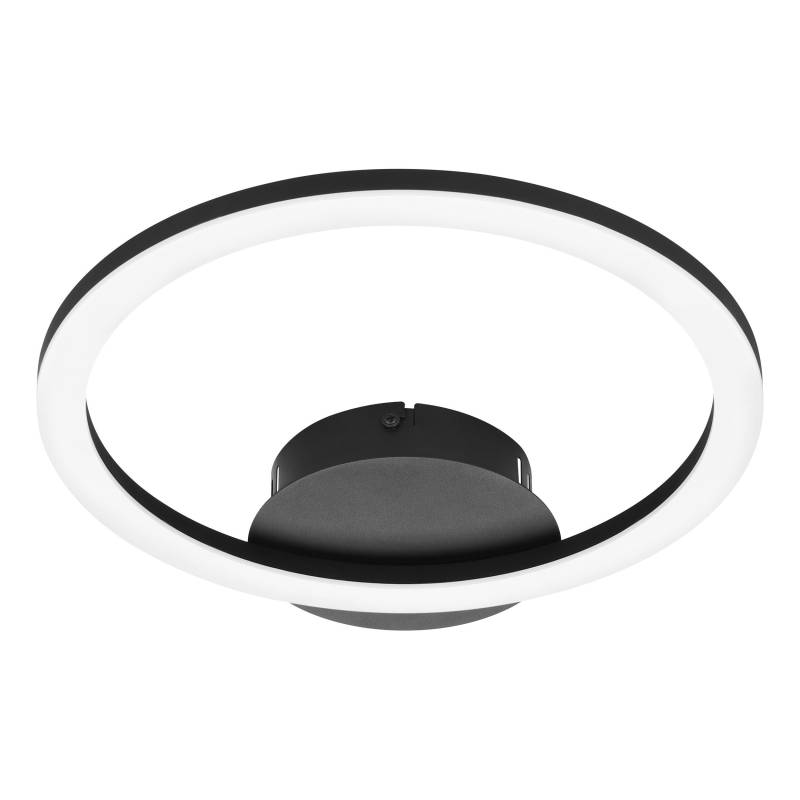 EGLO Paranday-Z Smarte Deckenleuchte– Schwarzer Kreis – Tunable White – Zigbee/Bluetooth – 34x30 cm von EGLO