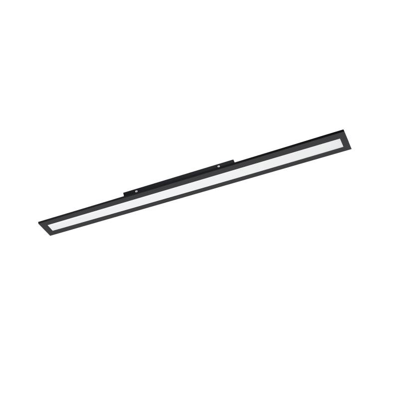 EGLO Salobrena-Z Smarte Panel-Deckenleuchte - Schwarz 120x10 cm - Tunable White - Zigbee&Bluetooth von EGLO