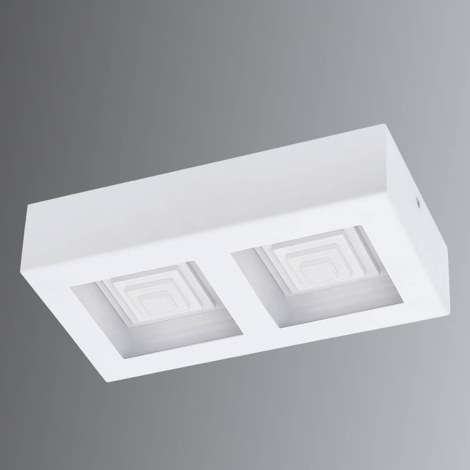 Ferreros - zweiflammige LED-Deckenlampe in Weiß Ferreros - zweiflammige LED-Deckenlampe in Weiß von EGLO