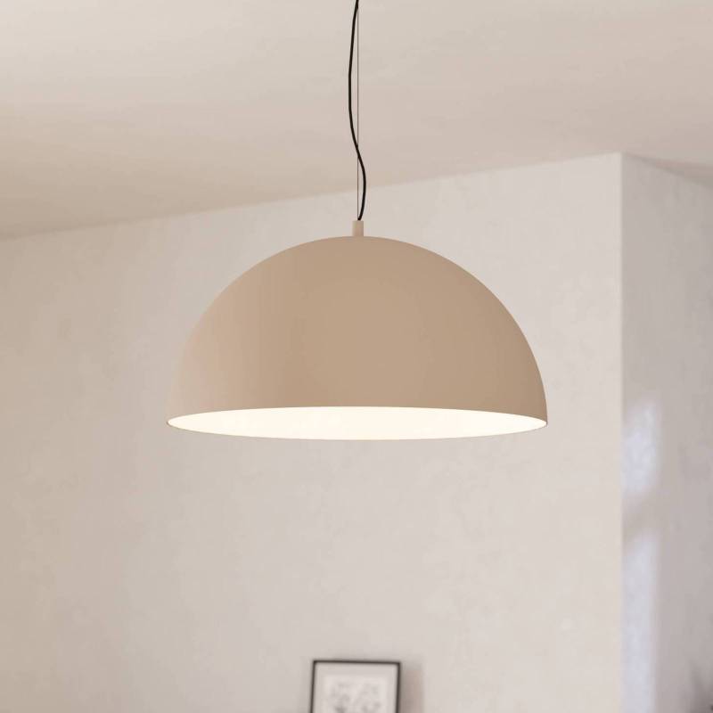 Hängeleuchte Gaetano 1, Ø 53 cm, sand/creme, Stahl von EGLO