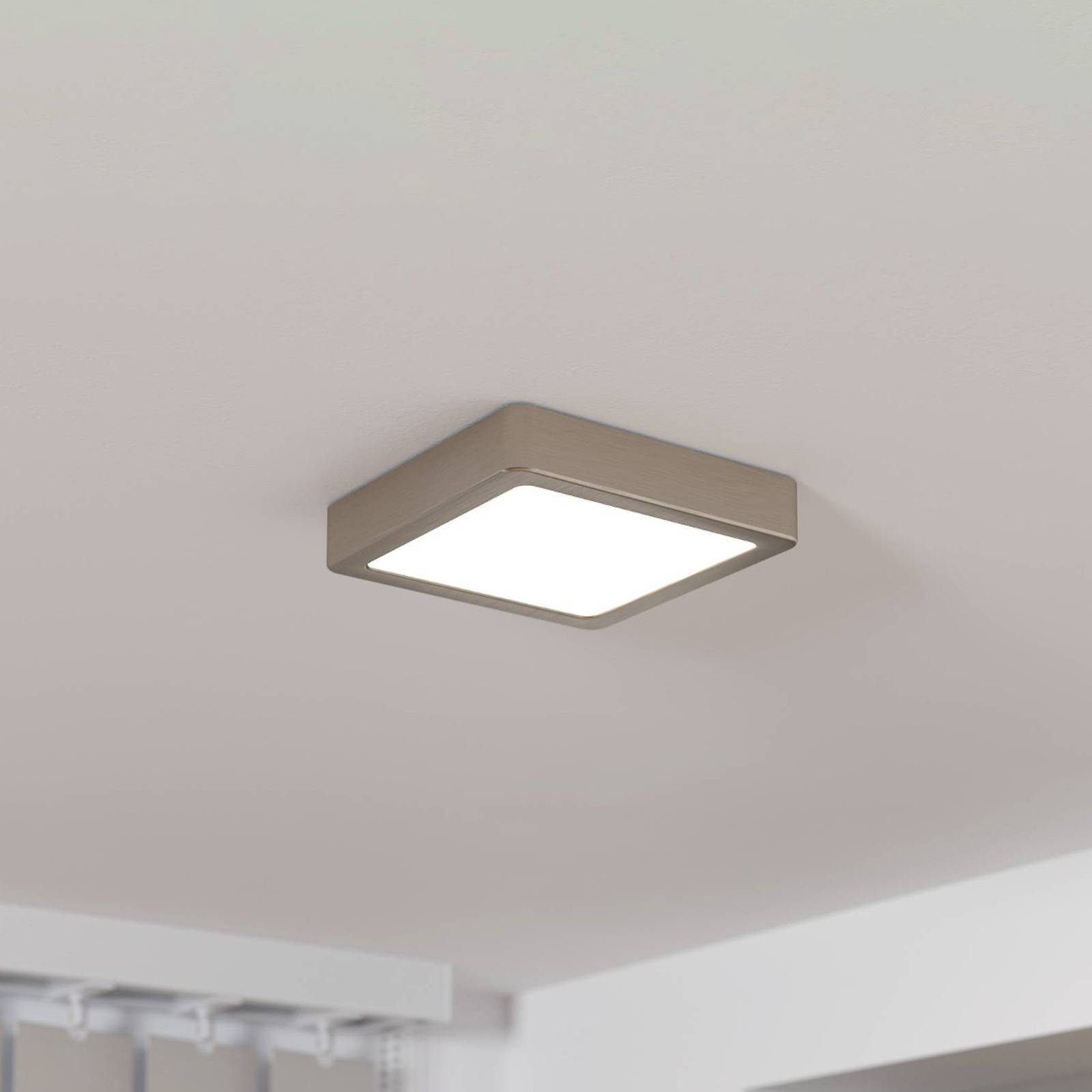 LED-Anbaupanel Fueva 5 IP20 830 nickel 16x16cm LED-Anbaupanel Fueva 5 IP20 830 nickel 16x16cm von EGLO