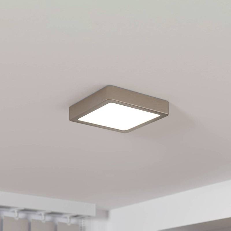 LED-Anbaupanel Fueva 5 IP20 830 nickel 16x16cm von EGLO