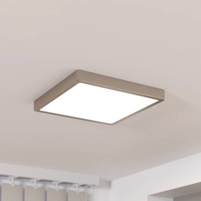 LED-Anbaupanel Fueva 5 IP20 830 nickel 28,5x28,5cm von EGLO