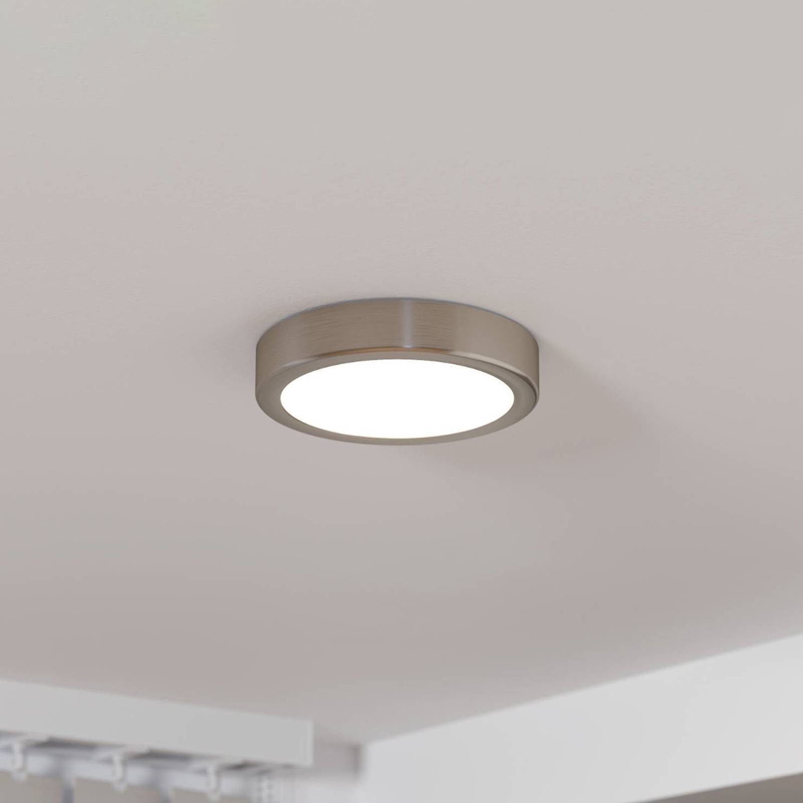 LED-Anbaupanel Fueva 5 IP20 830 nickel Ø16cm LED-Anbaupanel Fueva 5 IP20 830 nickel Ø16cm von EGLO
