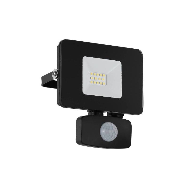 LED-Außenstrahler Faedo 3 mit Sensor, schwarz, 10W von EGLO