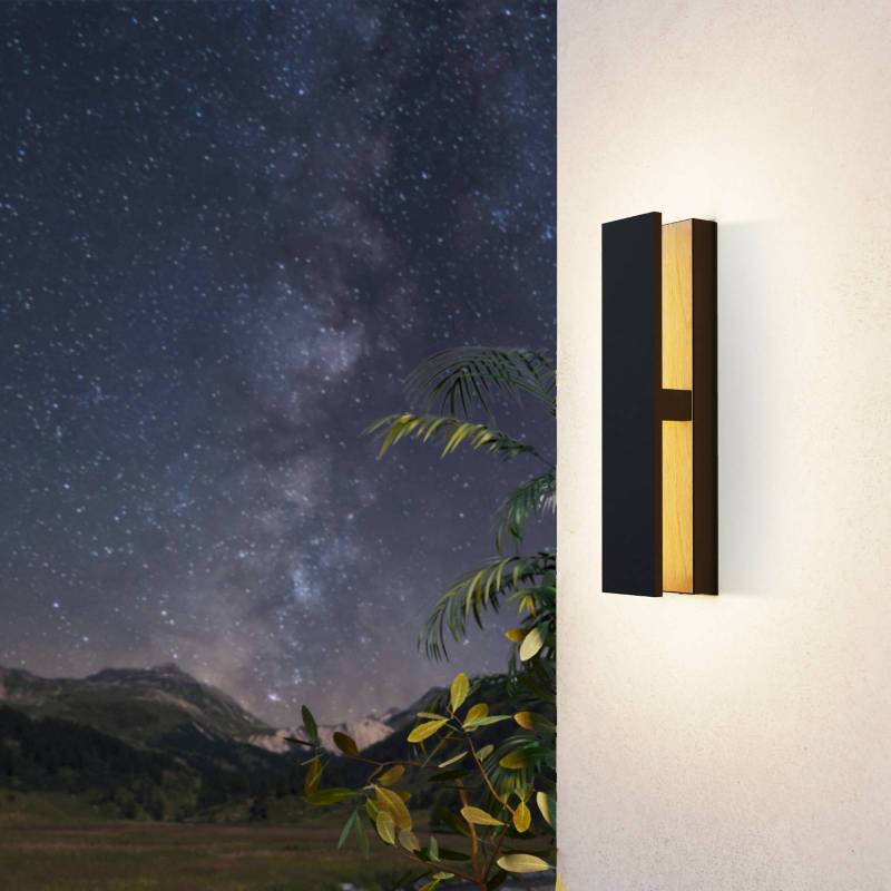 LED-Außenwandleuchte Costorio, indirekt, schwarz von EGLO