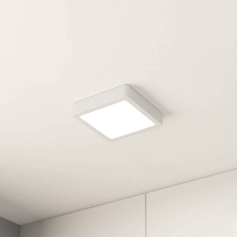 LED-Deckenlampe Fueva 5 IP44 3000K weiß 16x16cm von EGLO