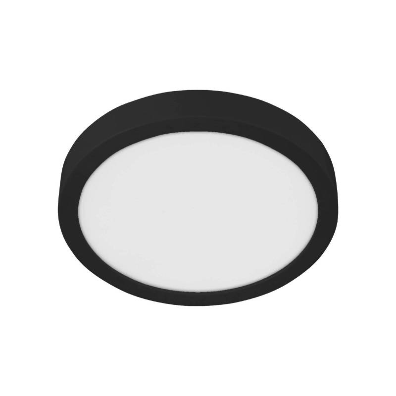 LED-Deckenlampe Fueva 5 IP44 4000K schwarz Ø28,5cm von EGLO