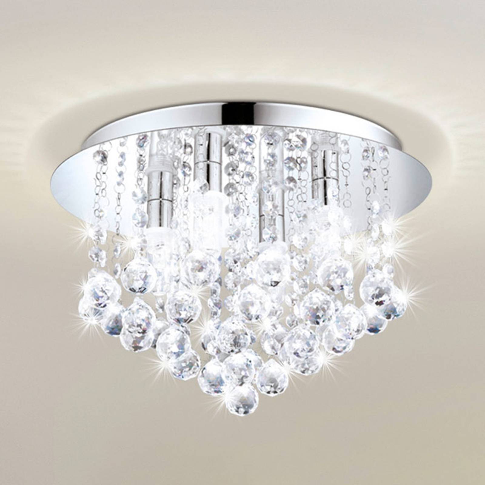 LED-Deckenleuchte Almonte mit Behang, 35cm LED-Deckenleuchte Almonte mit Behang, 35cm von EGLO