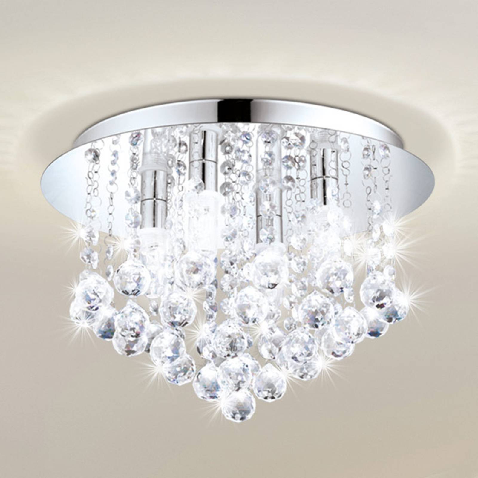 LED-Deckenleuchte Almonte mit Behang, 50cm LED-Deckenleuchte Almonte mit Behang, 50cm von EGLO