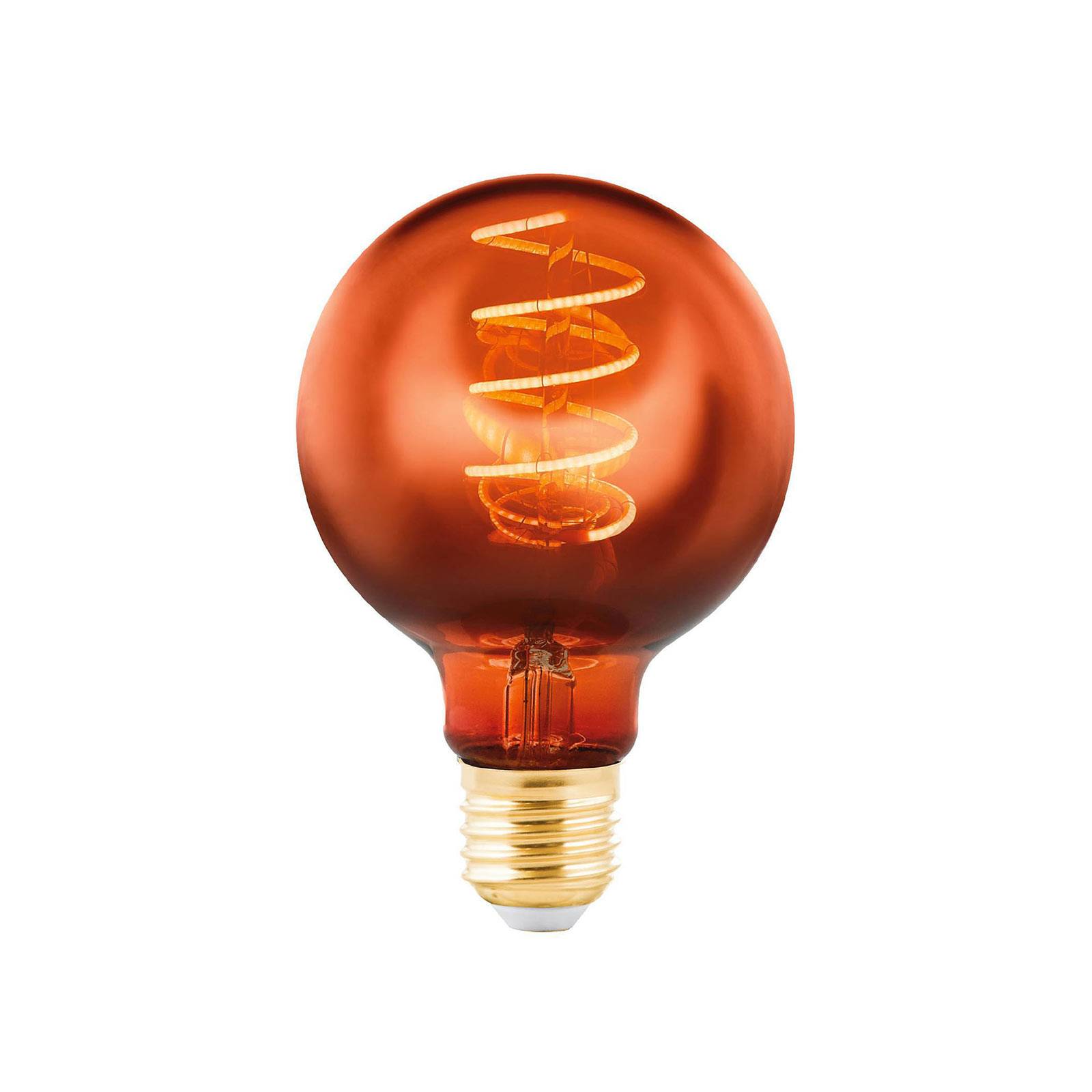 LED-Globe E27 G80 4W Filament 2.000K kupfer LED-Globe E27 G80 4W Filament 2.000K kupfer von EGLO