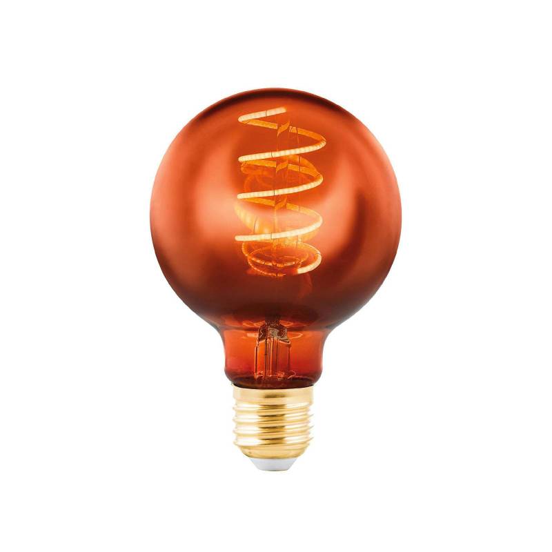 LED-Globe E27 G80 4W Filament 2.000K kupfer von EGLO