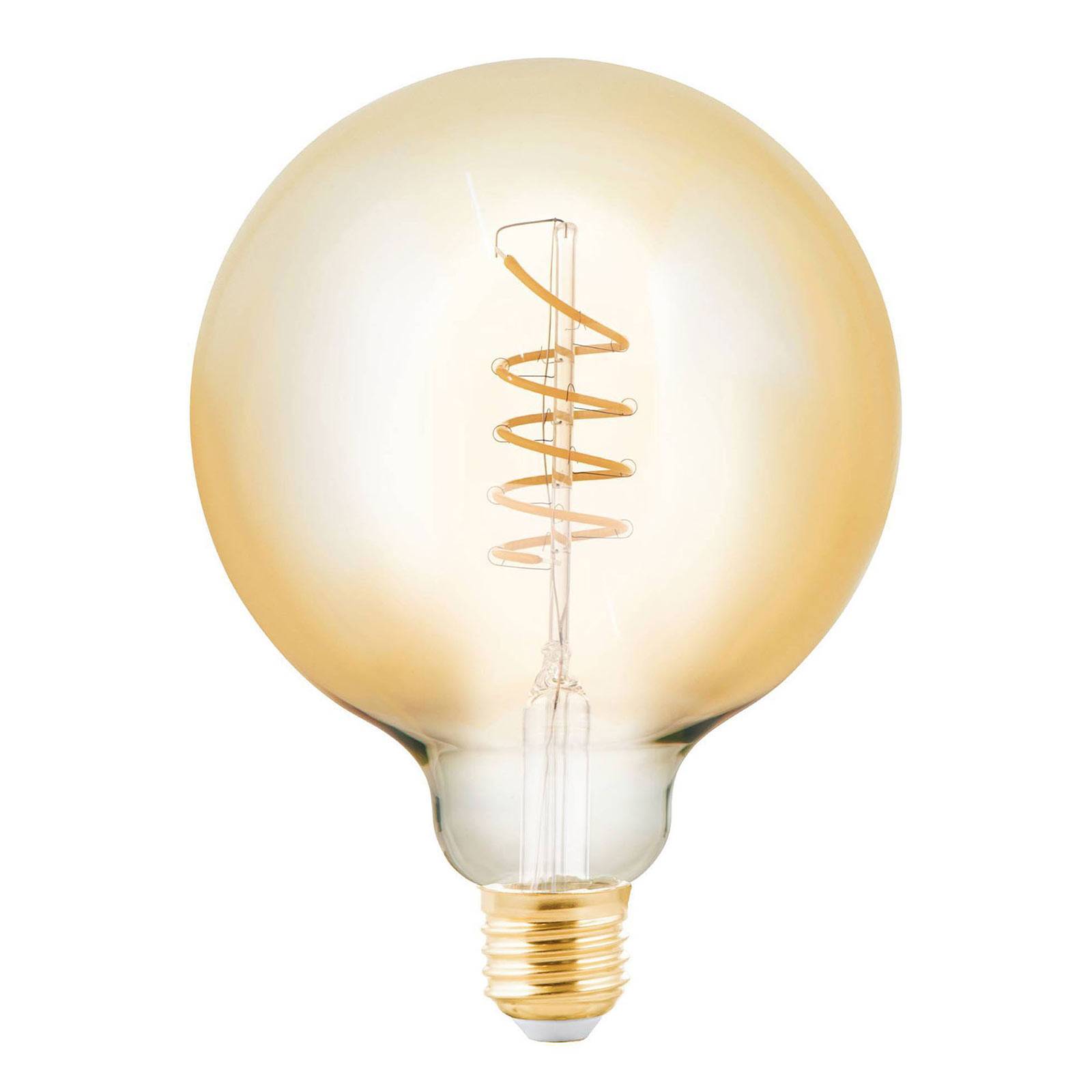 LED-Globelampe E27 4W amber Ø 12,5 cm von EGLO