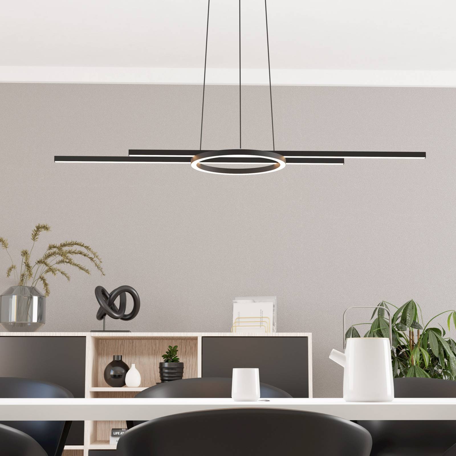 LED-Hängeleuchte Zillerio-Z schwarz ZigBee CCT dim LED-Hängeleuchte Zillerio-Z schwarz ZigBee CCT dim von EGLO