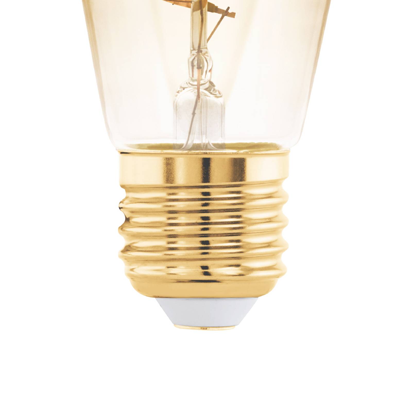 LED-Lampe E27 4W ST48 2.000K Filament amber dim von EGLO