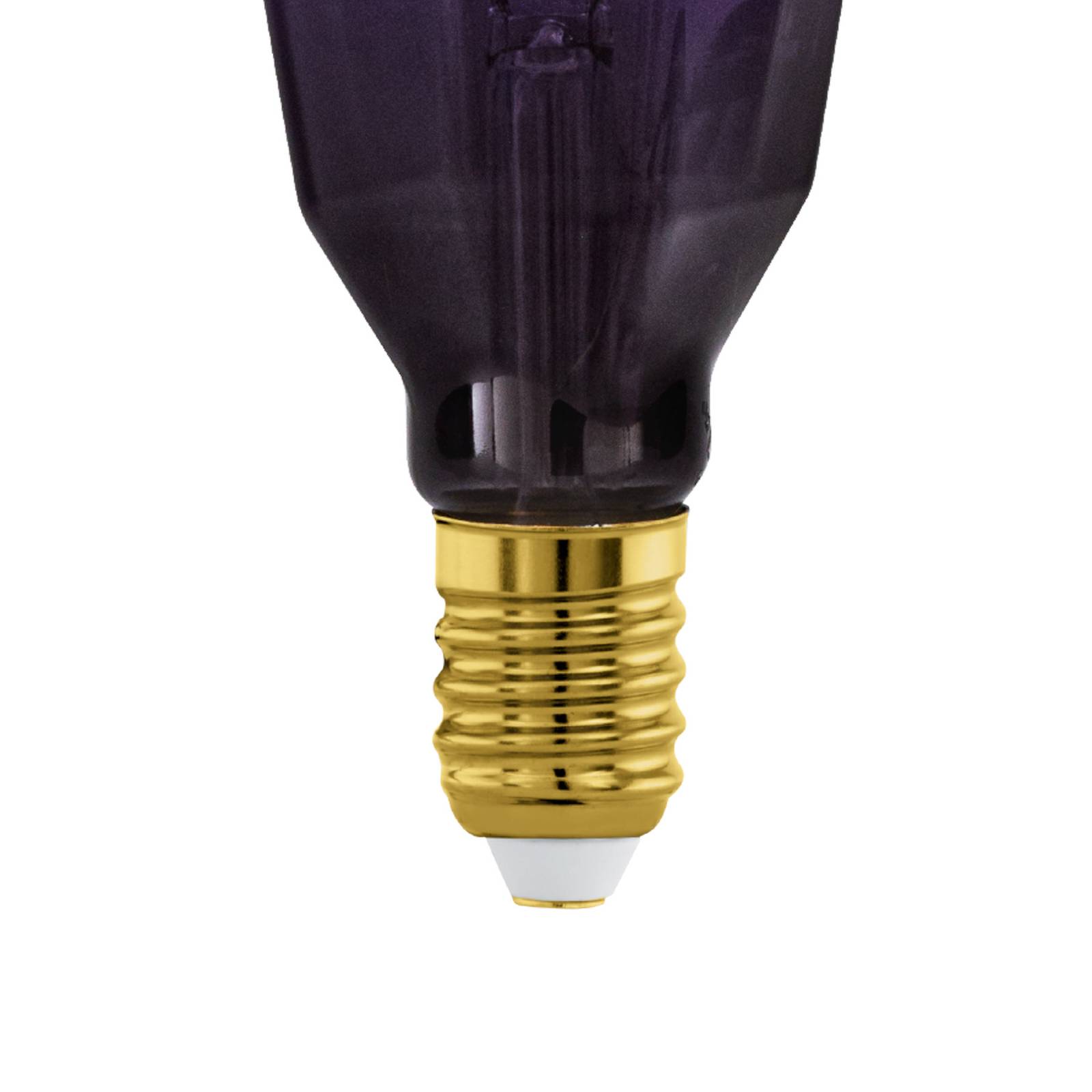 LED-Lampe E27 4W T100 1.800K Filament purple dim von EGLO