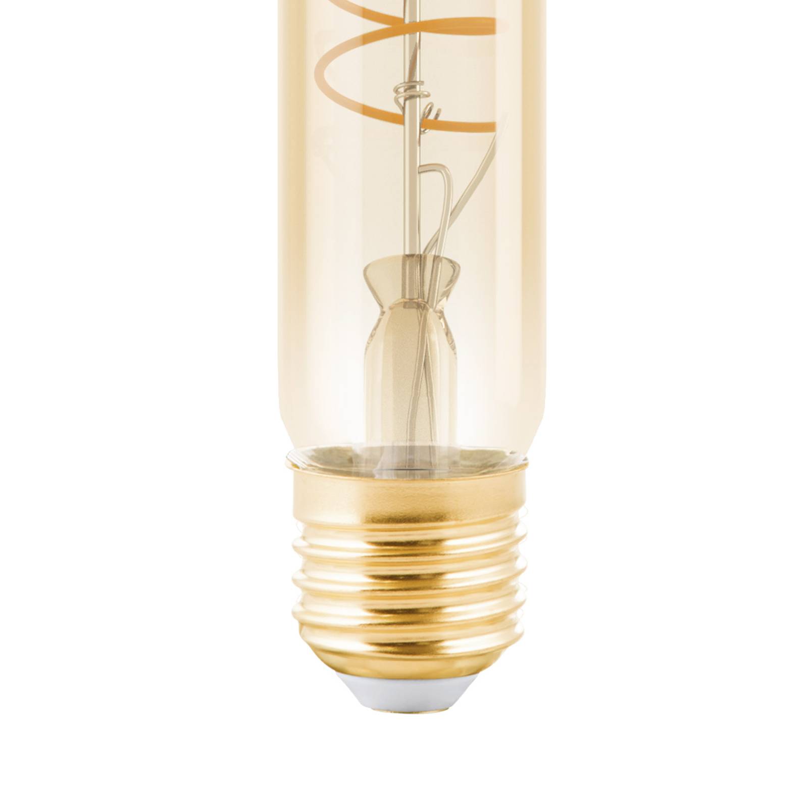 LED-Röhrenlampe E27 4W T30 1.600K Filament amber von EGLO