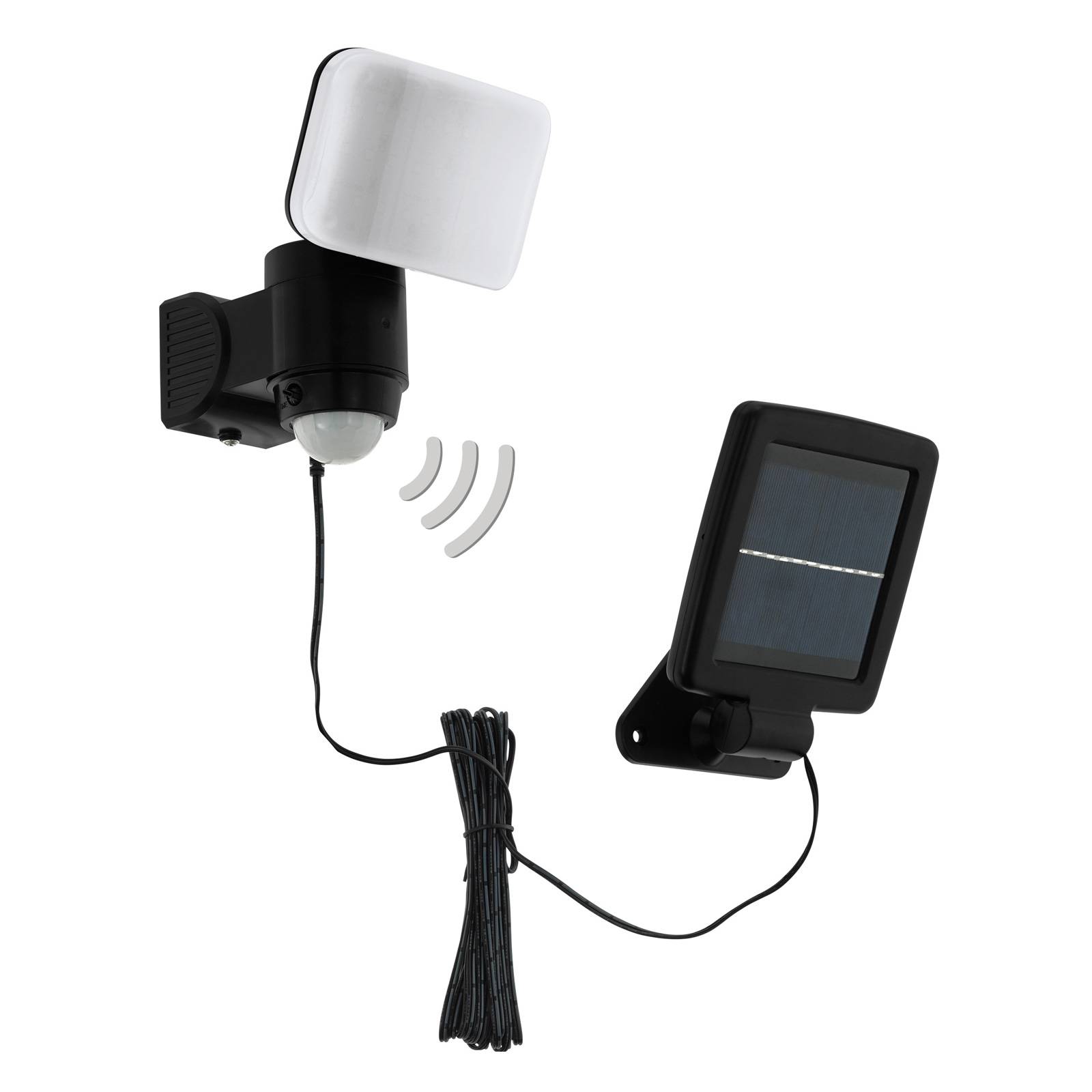 LED-Solarlampe Casabas mit Sensor, schwarz LED-Solarlampe Casabas mit Sensor, schwarz von EGLO