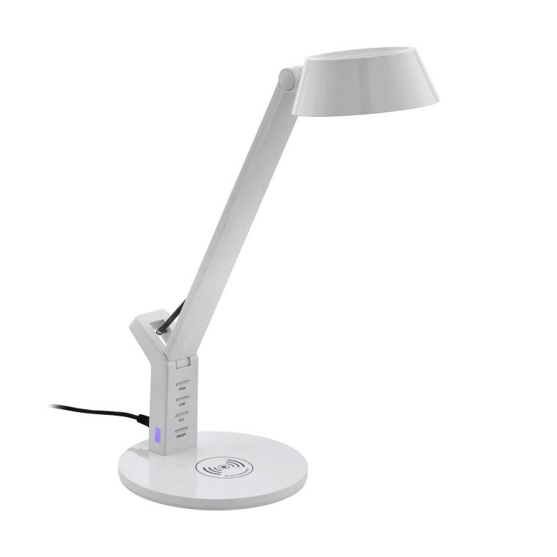 LED-Tischlampe Banderalo CCT dimmbar QI weiß von EGLO