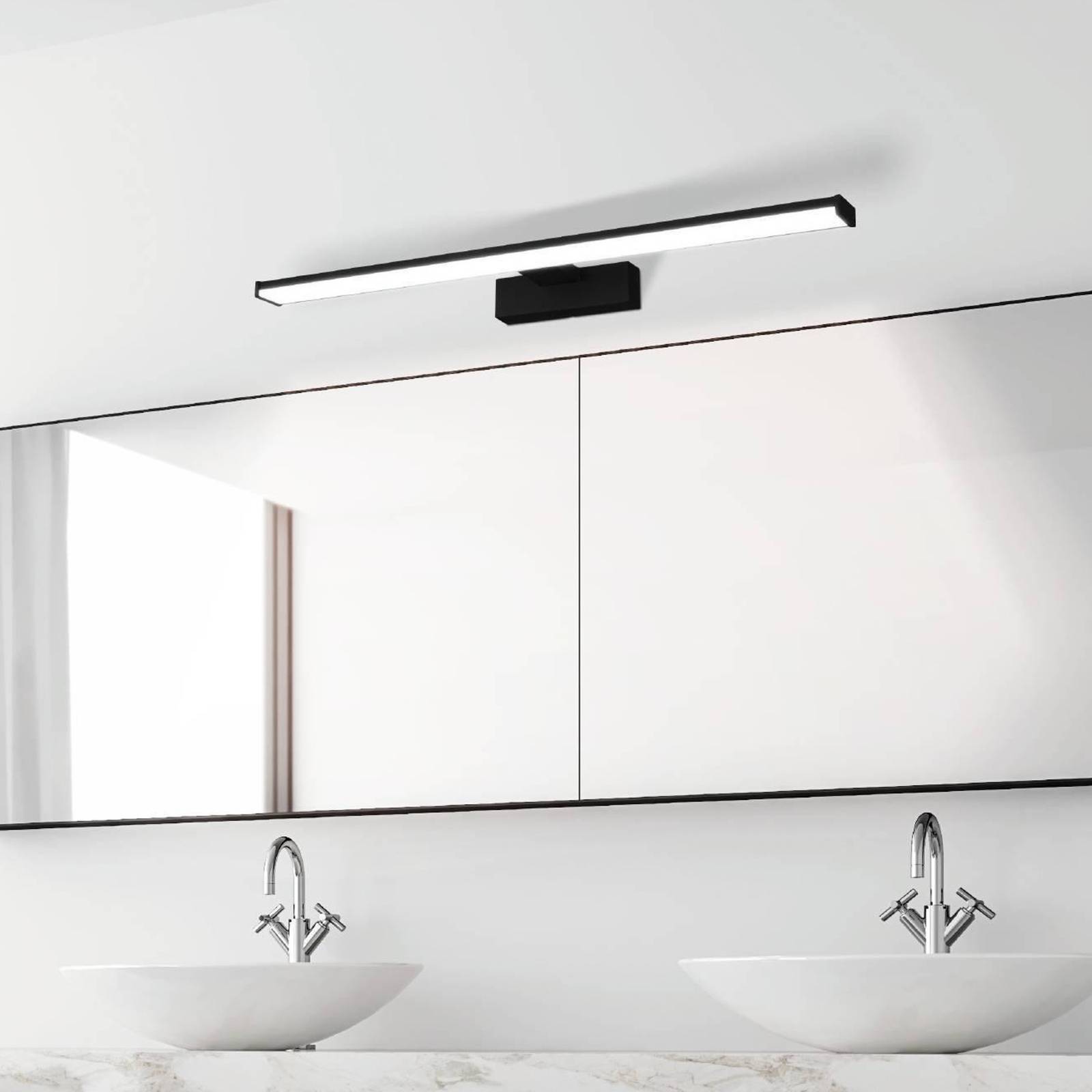 LED-Wandleuchte Pandella 1, Länge 60 cm, schwarz, Aluminium LED-Wandleuchte Pandella 1, Länge 60 cm, schwarz, Aluminium von EGLO