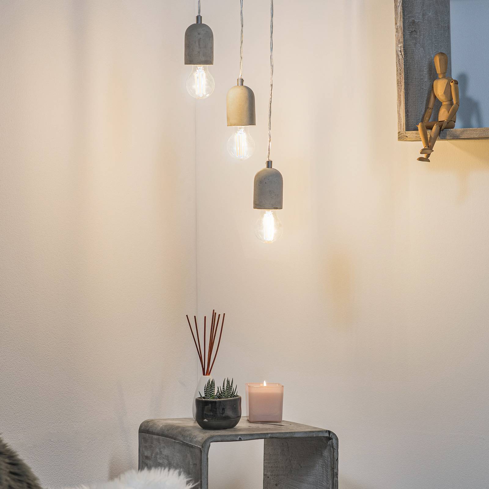Minimalistisch designte Hängeleuchte Silvares von EGLO