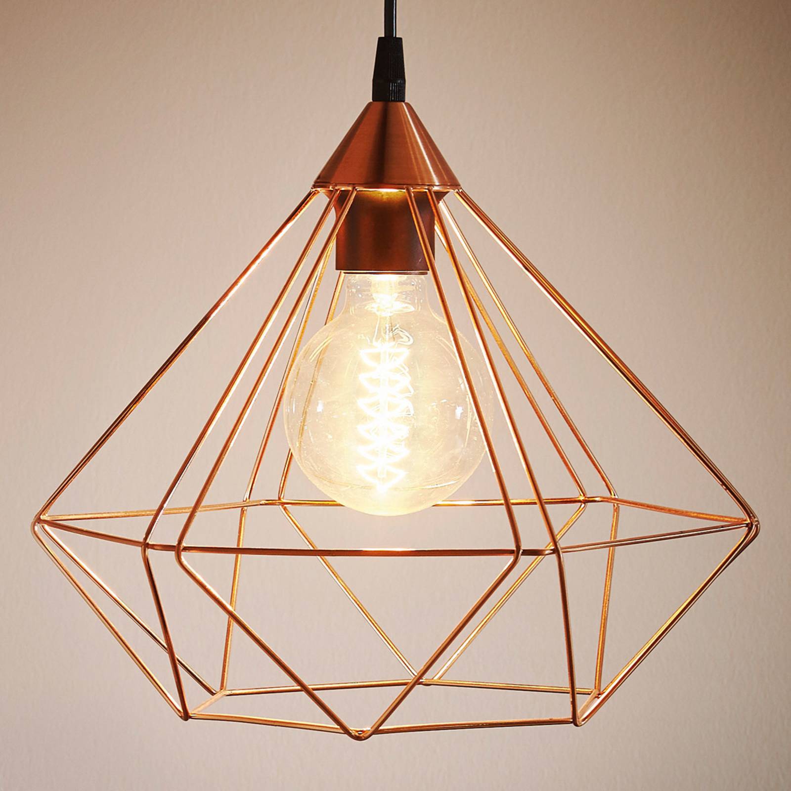 Pendelleuchte Tarbes, einflammig, 32,5cm, kupfer Pendelleuchte Tarbes, einflammig, 32,5cm, kupfer von EGLO