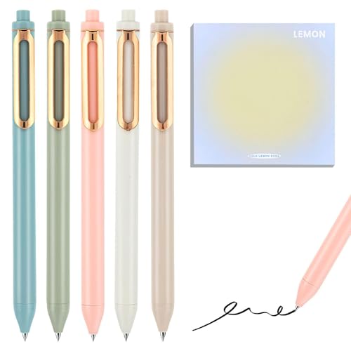 5 Neutrale Stifte Und 1 Set Von Haftnotizen, Drücken Sie Den Stift, Schreibwerkzeuge, Studien- Und Büroversorgungen Und Studentengeschenke. 5 Neutrale Stifte Und 1 Set Von Haftnotizen, Drücken Sie Den Stift, Schreibwerkzeuge, Studien- Und Büroversorgungen Und Studentengeschenke. von EHDWXVZM