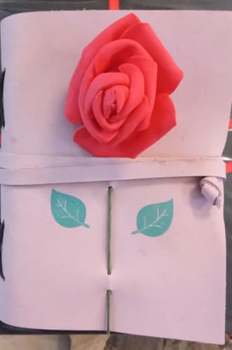 EHH Leder-Blumen-Tagebuch/Schreib-Notizbuch/Tagebuch/gebundener täglicher Notizblock für Frauen – handgefertigtes unliniertes Papier, Lederbindung, Geburtstagsgeschenke für Frauen EHH Leder-Blumen-Tagebuch/Schreib-Notizbuch/Tagebuch/gebundener täglicher Notizblock für Frauen – handgefertigtes unliniertes Papier, Lederbindung, Geburtstagsgeschenke für Frauen von EHH