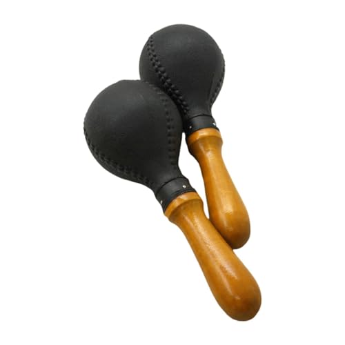 EHJRE 2pcs Maracas Percussion Musical Instrument Hand Percussion Rasseln Sandhämmer für Band Begleiter KTV Band Game Spielen EHJRE 2pcs Maracas Percussion Musical Instrument Hand Percussion Rasseln Sandhämmer für Band Begleiter KTV Band Game Spielen von EHJRE
