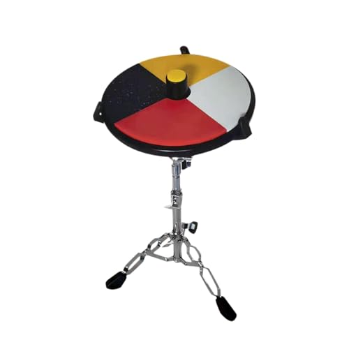 EHJRE Übungs Drum Pad Und Snare Drum Ständer, Verstellbare Stativbeine für Erwachsene EHJRE Übungs Drum Pad Und Snare Drum Ständer, Verstellbare Stativbeine für Erwachsene von EHJRE