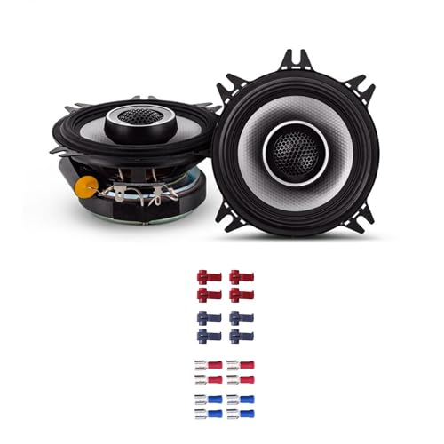 Alpine Auto Lautsprecher Boxen S2-S40 280 Watt 10 cm 2 Wege Koax passend für Mercedes Sprinter 901 902 903 904 905 1995-2006 Armaturenbrett vorne von EHO