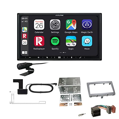 Alpine ILX-W690D 2-DIN Autoradio CarPlay Android Auto Bluetooth DAB HDMI USB passend für Porsche Boxster 2004-2009 vulkangrau Alpine ILX-W690D 2-DIN Autoradio CarPlay Android Auto Bluetooth DAB HDMI USB passend für Porsche Boxster 2004-2009 vulkangrau von EHO