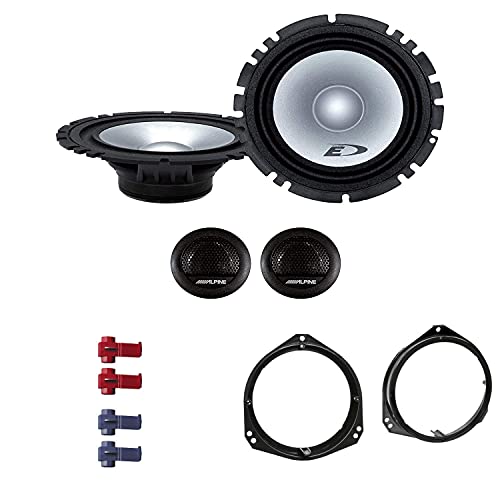 Alpine SXE 1750S Auto Lautsprecher Boxen mit Einbauset passend für Opel Tigra Twintop Coupe 2004-2009 Türen vorne 560 Watt 16,5 cm 2 Wege Kompo Alpine SXE 1750S Auto Lautsprecher Boxen mit Einbauset passend für Opel Tigra Twintop Coupe 2004-2009 Türen vorne 560 Watt 16,5 cm 2 Wege Kompo von EHO