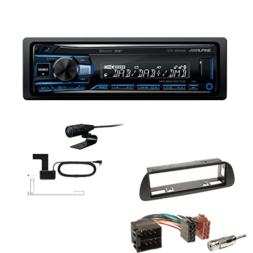 Alpine UTE-204DAB 1 DIN Autoradio DAB+ Bluetooth USB AUX-IN passend für Mercedes-Benz Sprinter Facelift 2000-2006 schwarz Alpine UTE-204DAB 1 DIN Autoradio DAB+ Bluetooth USB AUX-IN passend für Mercedes-Benz Sprinter Facelift 2000-2006 schwarz von EHO