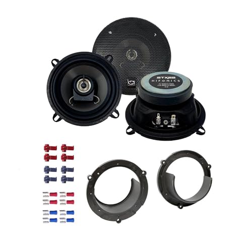 Auto Lautsprecher Boxen 13cm 2 Wege Koax 300 Watt Hifonics STX-52 passend für Honda Accord ab 1999 Türen Front und Heck Auto Lautsprecher Boxen 13cm 2 Wege Koax 300 Watt Hifonics STX-52 passend für Honda Accord ab 1999 Türen Front und Heck von EHO