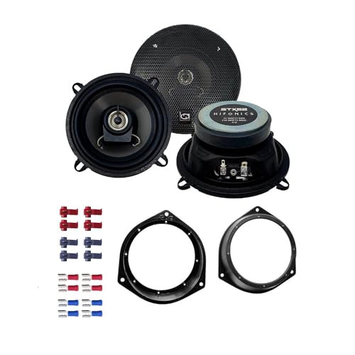 Auto Lautsprecher Boxen 13cm 2 Wege Koax 300 Watt Hifonics STX-52 passend für Opel Astra G 1998-2005 Türen Heck Auto Lautsprecher Boxen 13cm 2 Wege Koax 300 Watt Hifonics STX-52 passend für Opel Astra G 1998-2005 Türen Heck von EHO
